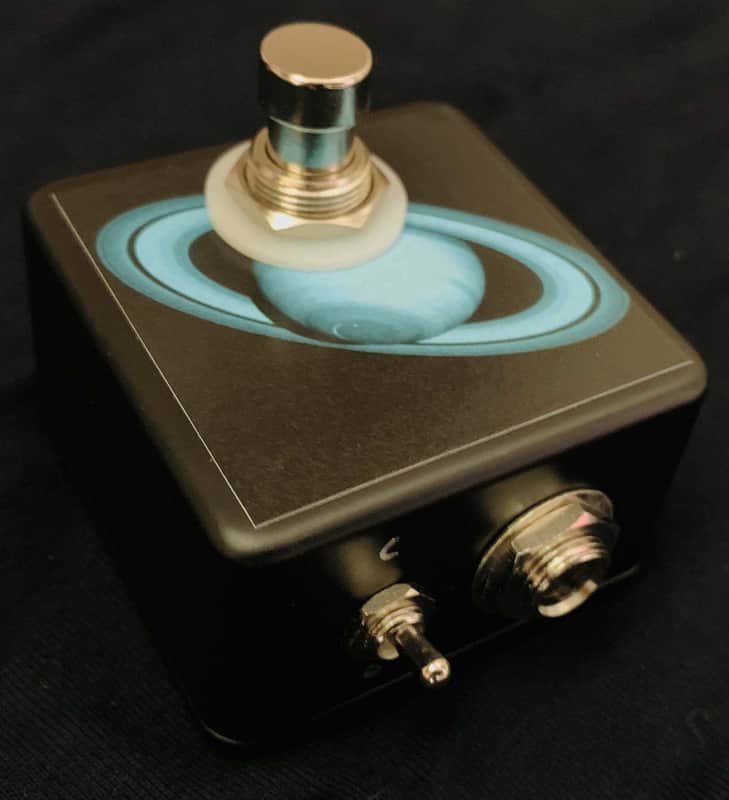 Micro Black Momentary Tap Tempo with Normally Open or Normally Closed Polarity with a Switchcraft USA Jack - Handcrafted in California image 1