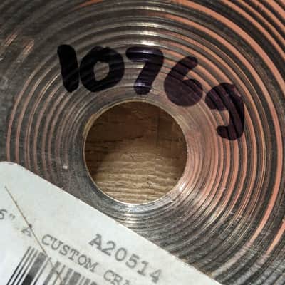 Zildjian 16" A Custom Crash Cymbal 1991 - Present - Brilliant Bild 13