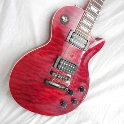 Epiphone Les Paul Classic Quilt Top 1999 Trans Red, HSC image 11