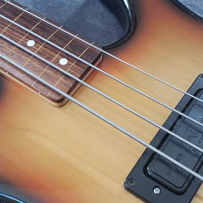 1989 Peavey Foundation FL 4 String Fretless USA Rare Electric Bass - Sunburst Finish image 10