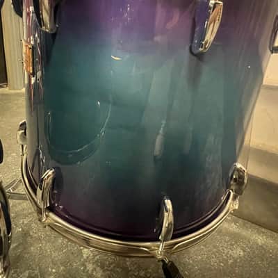 Pearl Masters Custom 5-Piece Drum Set w/ Hardware, Saphire Sunburst image 7