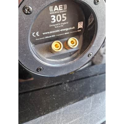 Acoustic Energy 305 - Hi-Fi Speakers - Black - Fair w/ Manuals image 9