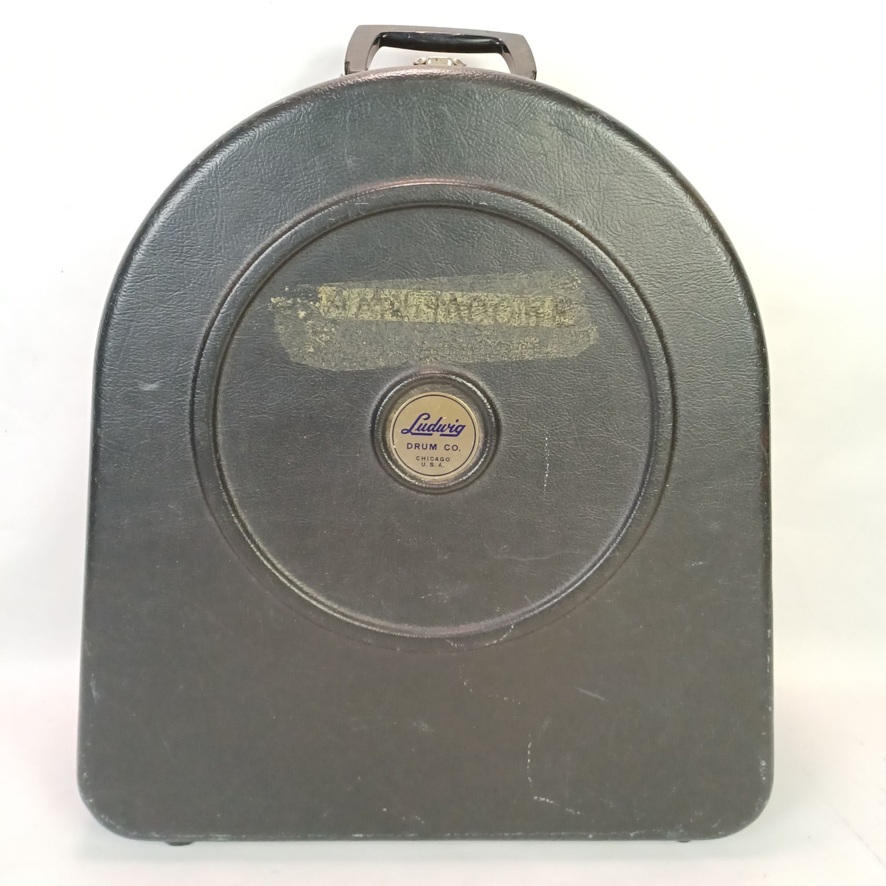 Ludwig Script Logo 60s Supraphonic 6.5x14"Hard Shell Plastic Snare Drum Case USA — main photograph