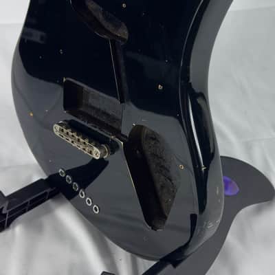 Squier Vista Venus Series Electric Guitar Body MIJ Japan 1996 - Gloss Black image 22