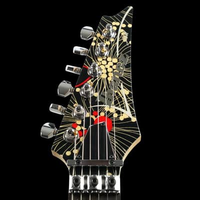 Ibanez 2018 JEM 77-FP2 Steve Vai Signature, Floral Pattern image 5