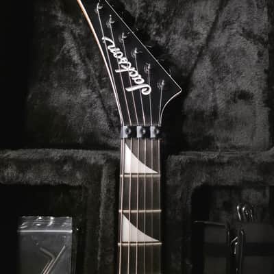 Jackson MJ Series Dinky Reverse Headstock DKR MAH 2021 - Present - Gloss Black - Made in Japan - Metal Strat Style Guitar with Gotoh Floyd Rose Style Tremolo System image 5