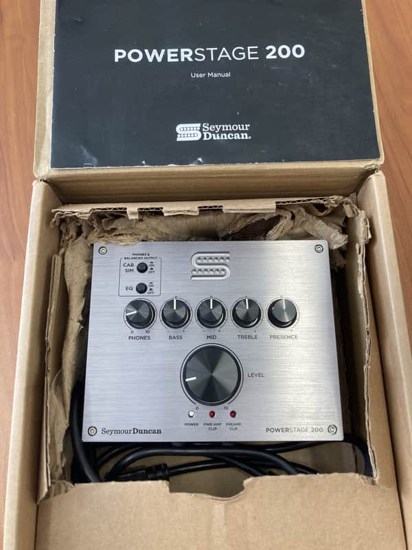 Seymour Duncan PowerStage 200 200-Watt Pedalboard Guitar Amp + Silver image 1