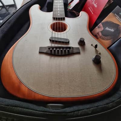 Fender Stratocaster Acoustasonic Sonic Blue image 7