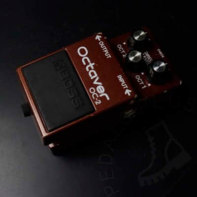 Boss OC-2 Octaver (Black Label) 1982 - 1984 - Brown image 2