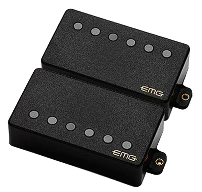 EMG 57 / 66 Humbucker Pickup Set - Black image 1