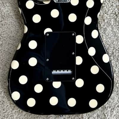 Mint Fender Buddy Signature Guy Polka Dot Stratocaster Electric Guitar with Gig Bag image 2