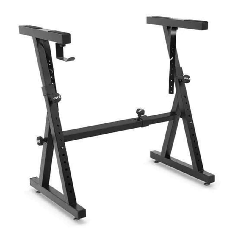 Heavy Duty Folding Z-Design Keyboard Stand with Adjustable Width & Height – PKST38 image 1