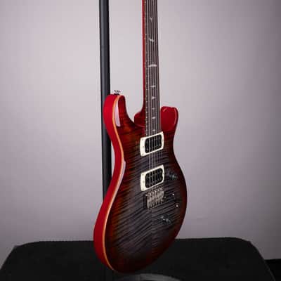 PRS SE Custom 24 Electric Guitar - Charcoal Cherry Burst w/ Gig Bag image 3