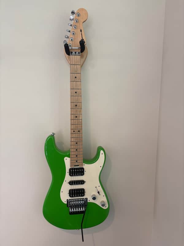 Charvel Pro-Mod So-Cal Style 1 HH FR 2010s - Slime Green image 1