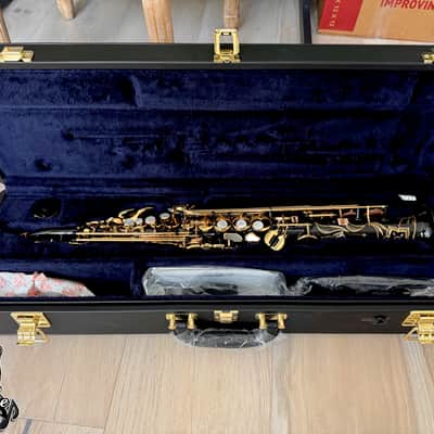 Yamaha YSS-82ZRB Custom Z Soprano Saxophone with Curved Nec- New/ Open Box image 1
