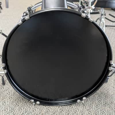 Ddrum 5pc Drum Set Complete with Throne and Hardware - Black Shell Finish image 2