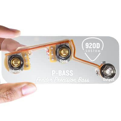 920D Custom PB Pre-Wired Wiring Harness Kit for P-Style Bass image 5