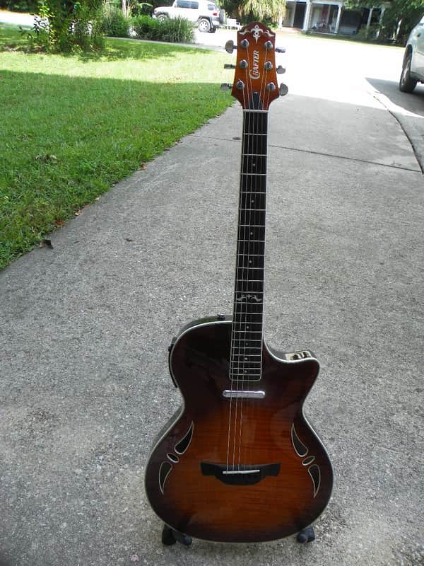 Crafter SA-TMVS Acoustic/Electric Hybrid Guitar T-5 Like W