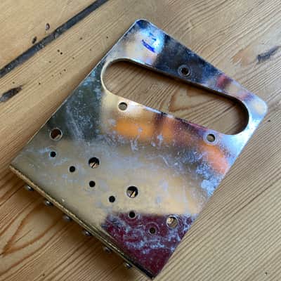 Fender Telecaster Standard Guitar Bridge Plate Mexico 2005 image 4