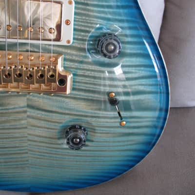 PRS Custom 24 Limited Edition Tree Of Life 2011 - Makena Blue image 5