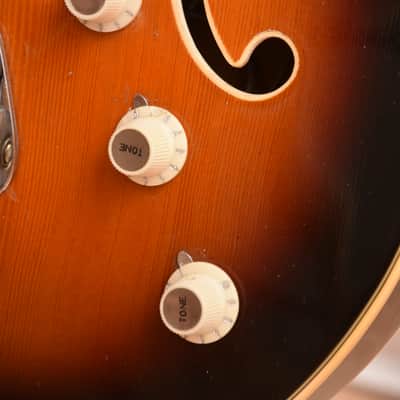 Höfner 4572 Verythin – 1969 German Vintage Thinline Archtop Guitar / Gitarre image 4