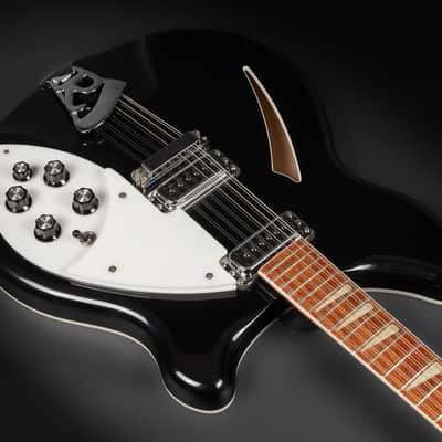 2002 Rickenbacker 360/12 - Jetglo | USA 12-String Semi-Hollow Electric Guitar Bubinga Fretboard Hi-Gain Singlecoil Pickups 3.48kg | OHSC image 8
