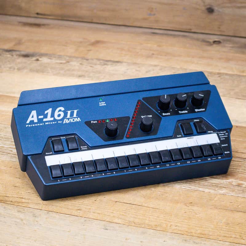 Aviom A-16II (A16-II) Personal Monitor Mixer In-Ear Digital Mixing U271360 image 1