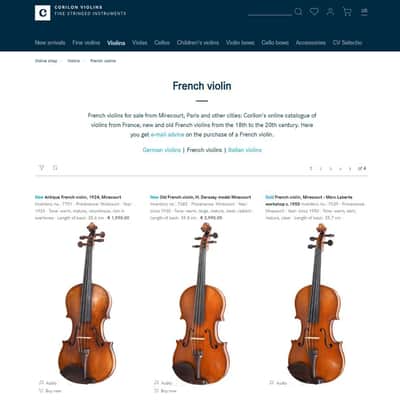 Antique French violin, 1924, Mirecourt – antique violin – French violin image 8