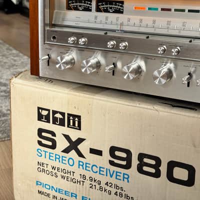 STORE DISPLAY Vintage Pioneer SX-980 Stereo Receiver ~MINT~ ORIG BOX + FREE SHIPPING ~LOOK~ image 4