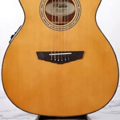 D'Angelico Premier Tammany with Electronics, Vintage Natural image 3