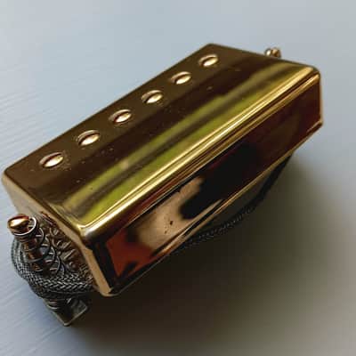 Gibson Burstbucker Pro Gold Finish - Bridge Humbucker PAF Style #2 AL 5 Alnico 5 (Early 2000s) Clean - Wound by PS image 8