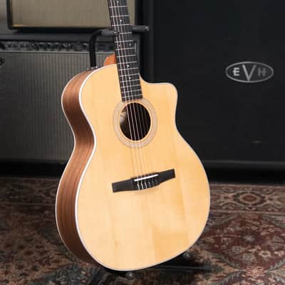 Taylor 214ce-N Nylon Grand Auditorium Acoustic/Electric Guitar with Gig Bag image 14