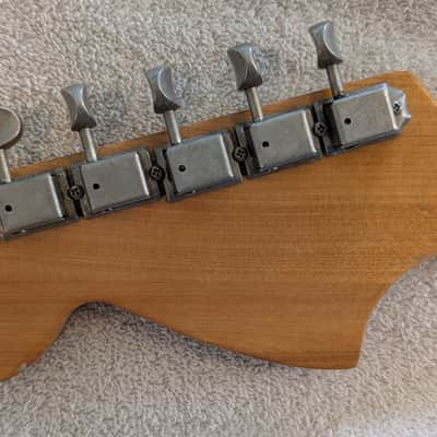 Vintage 1970's Aria (MIJ) Strat Body & Neck (Sunburst, maple neck w/rosewood fret board) image 11