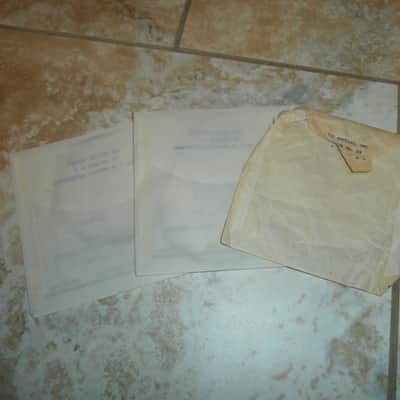 Three Vintage Circa 1960's D'Merle Guitar String Packets! "Successor to D'Angelico"! image 4