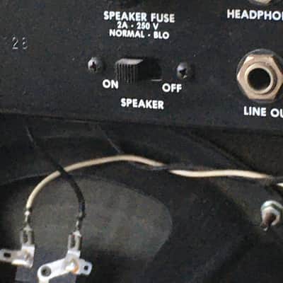 Fender Musical Instruments “Harvard” 1981 Black Tolex Combo Amp Rivera Designed Tone Machine Relic RARE image 17
