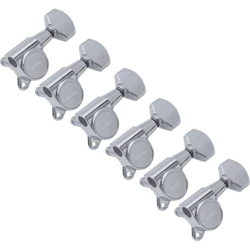 Tuners - Gotoh, SG381 MG, Locking Schaller-style Knob, chrome, 6-in-a-line image 1