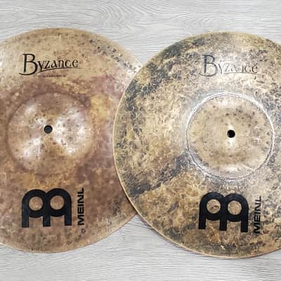 Mint! Meinl 15" Byzance Dark Hi-Hat (Pair) (Gorgeous!) image 1