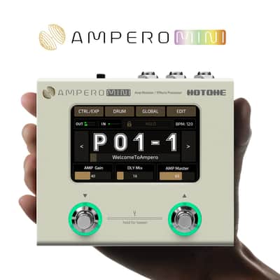 Hotone Ampero Mini Amp Modeler/Effects Processor Vanilla image 7