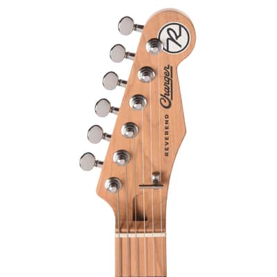 Reverend Charger H90 Electric Guitar Metallic Bordeaux image 6