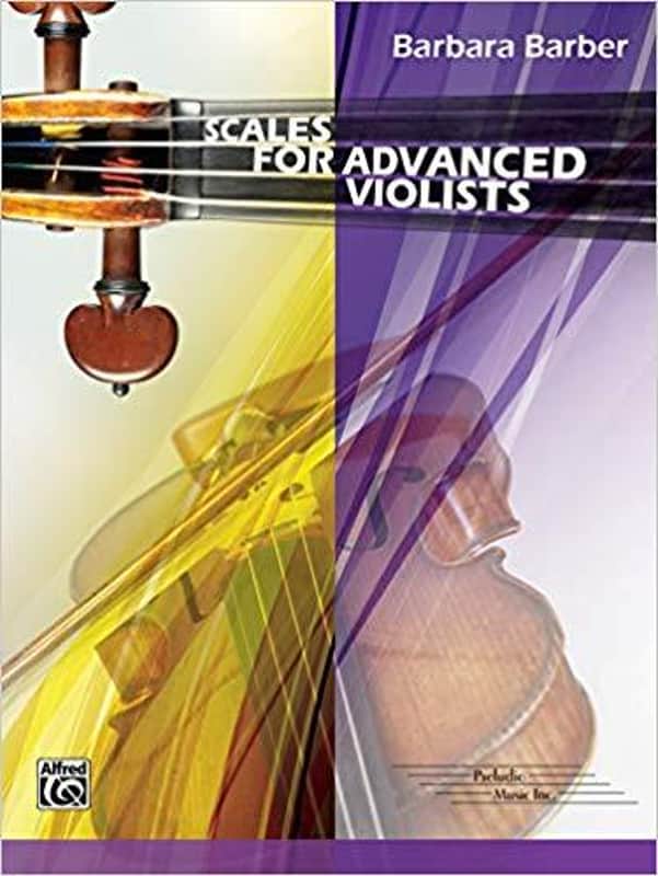 Alfred Scales for Advanced Violists by Barbara Barber Book Alfred Publishing image 1