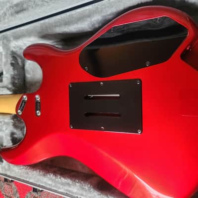 Left Handed Yamaha SE-612 1987 - Metallic Red image 5
