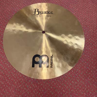 Meinl Byzance Traditional Extra Hammered Hi Hat Cymbals 14" image 2