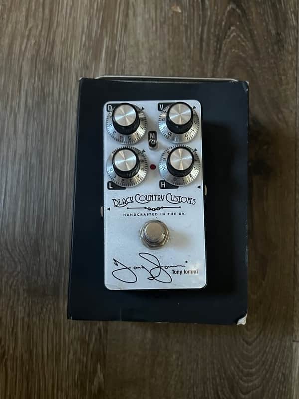 Laney Black Country Customs-Tony Iommi Treble Booster image 1
