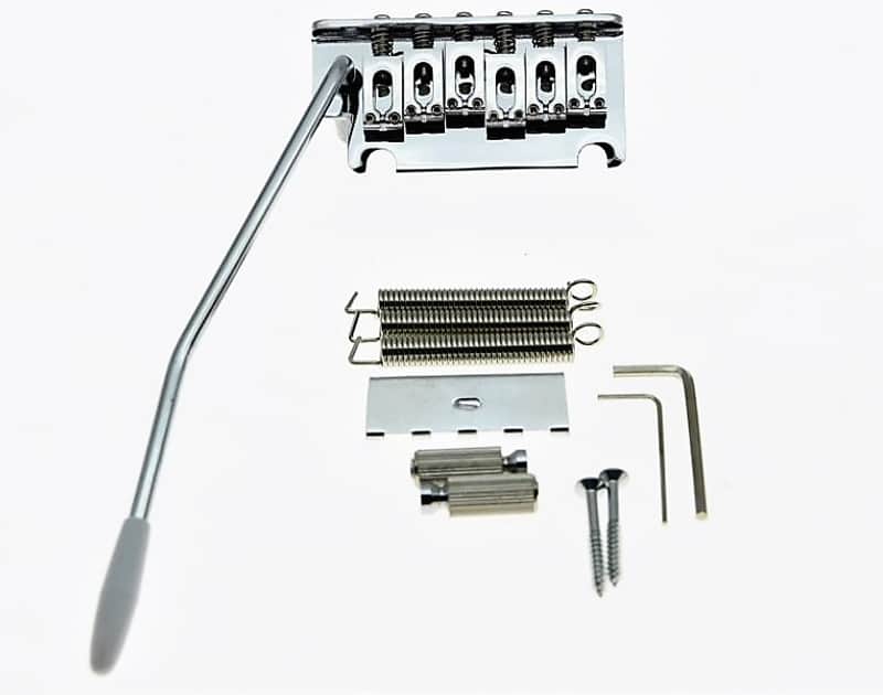 Modern 2 point Strat Guitar Tremolo Bridge System Floating Tremolo System Full steel Block for strat image 1