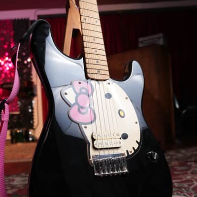 Squier Hello Kitty Stratocaster 2005-2006 - Gloss Black image 5