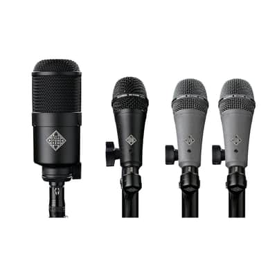 Telefunken DD4 4-Piece Dynamic Drum Microphone Package
