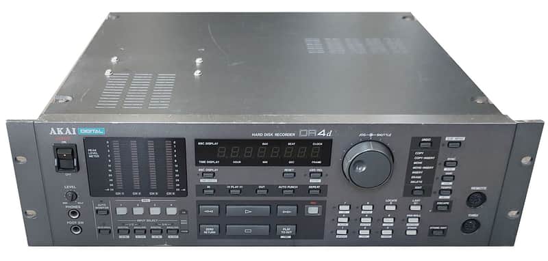 Vintage Akai DR4d 4 Track Hard Disk Recorder | Reverb