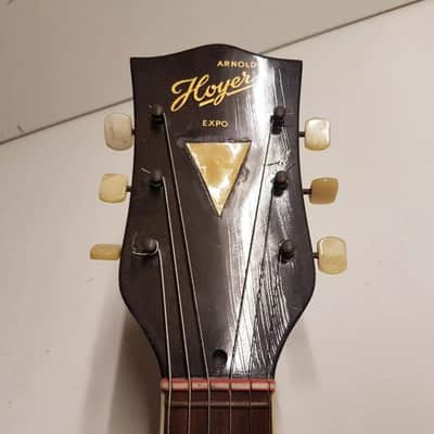ARNOLD HOYER EXPO JAZZ GUITAR & PICKUP image 4