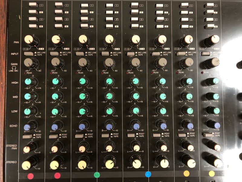 Yamaha 8-Channel RM 804 Recording Mixer Owned by Jon Gallant of