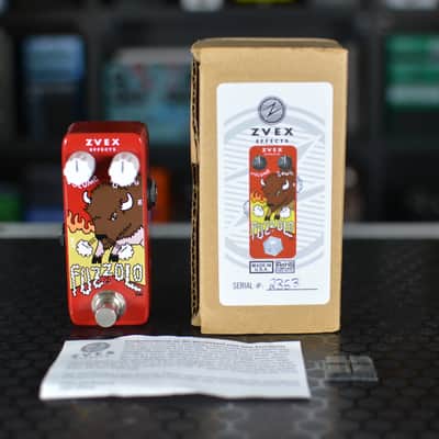 Zvex Fuzzolo 2010s - Red Painted with Buffalo Graphic image 7